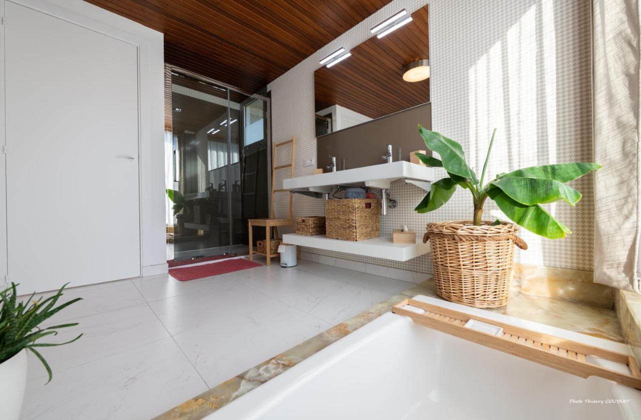 Agape, Elegant T2, 4 Etoiles, Plage Et Gr34 3Km, Centre Ville 750M Fouesnant Buitenkant foto