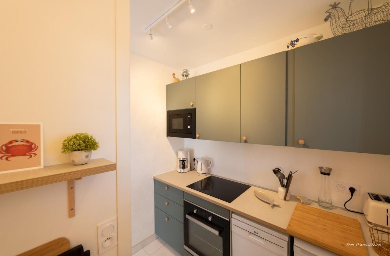 Agape, Elegant T2, 4 Etoiles, Plage Et Gr34 3Km, Centre Ville 750M Fouesnant Buitenkant foto