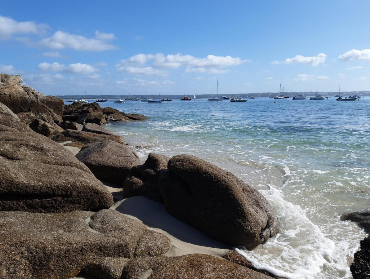 Agape, Elegant T2, 4 Etoiles, Plage Et Gr34 3Km, Centre Ville 750M Fouesnant Buitenkant foto