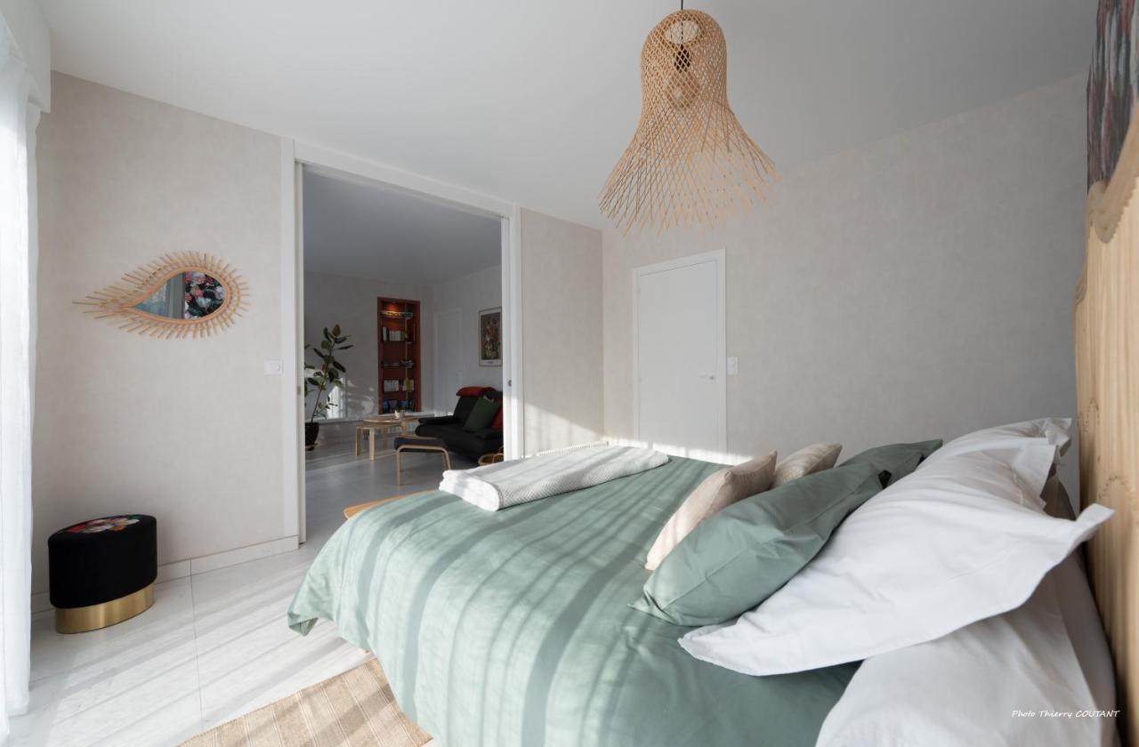 Agape, Elegant T2, 4 Etoiles, Plage Et Gr34 3Km, Centre Ville 750M Fouesnant Buitenkant foto
